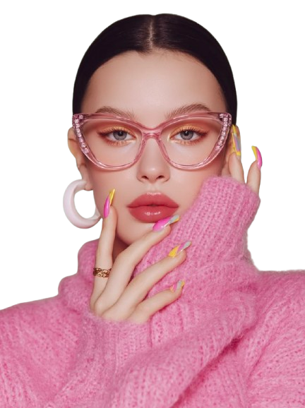 High Fashion Model wearing Sunglasses